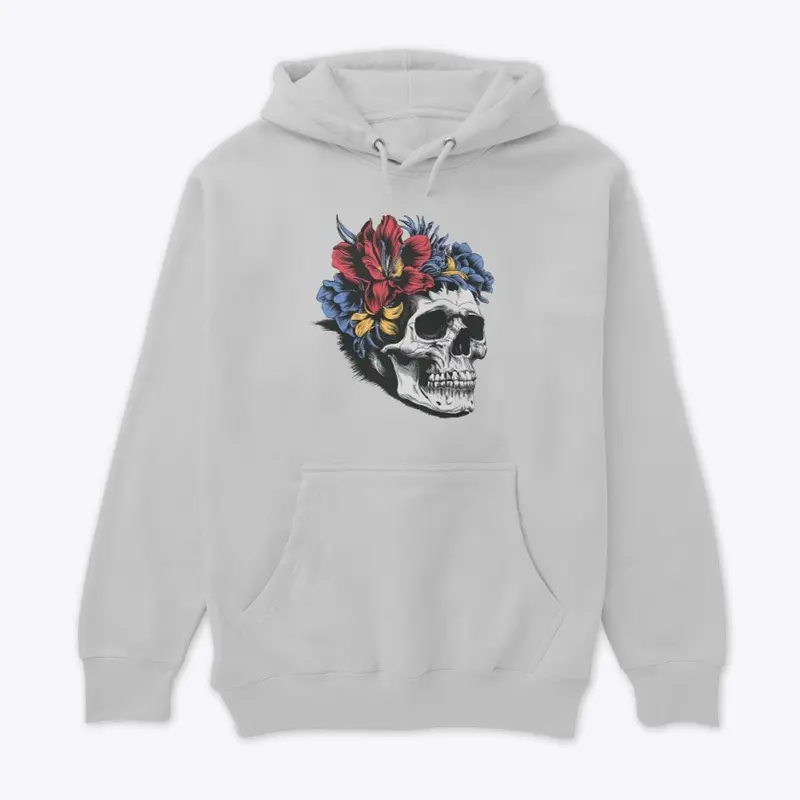 Floral Skull Vibes